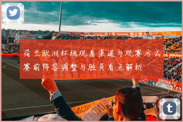 荷兰欧洲杯线观看渠道与观赛方式赛前阵容调整与胜负看点解析